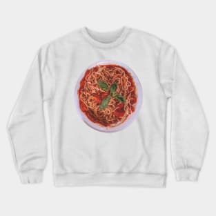 Spaghetti Pasta Crewneck Sweatshirt